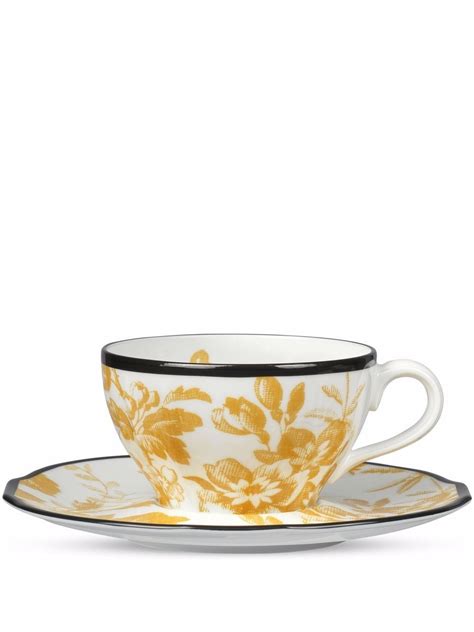 gucci herbarium cup and saucer.